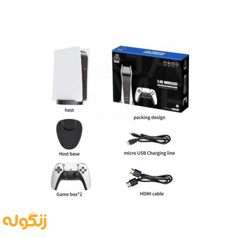 متعلقات کنسول بازی کلاسیک مدل Game Console 4K Classic