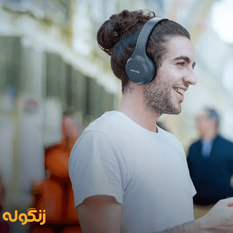 هدفون بی‌سیم گرین لاین مدل Carbon Beat با خروجی صدای باکیفیت