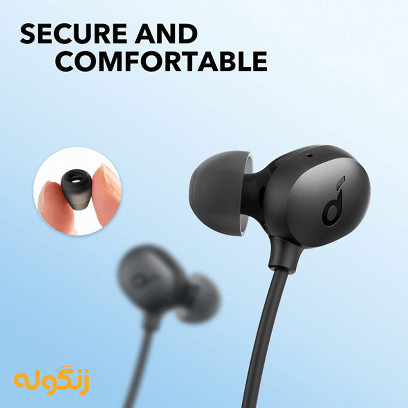 هدفون گردنی انکر مدل Soundcore Life U2i با طراحی دورگردنی، درایورهای 10 میلی‌متری، و گواهینامه IPX5 ضد آب. این هدفون دارای خاصیت آهنربایی برای جلوگیری از گره خوردن، حالت BassUp برای افزایش بیس و پورت شارژ USB-C برای شارژ سریع و طولانی‌مدت است.