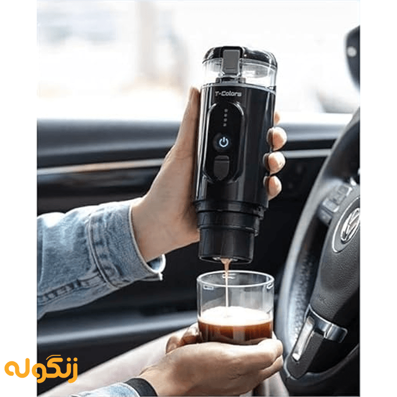 تهیه قهوه در هر زمان و مکان با اسپرسو ساز شارژی قابل حمل مدل Mini Espresso CF-1801BGC