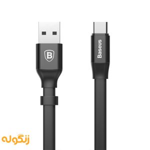 کابل تبدیل USB به USB-C باسئوس مدل Nimble طول 0.23 متر