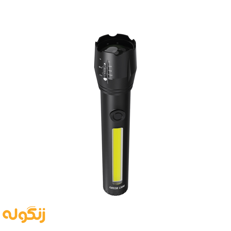 چراغ قوه دوکاره گرین لاین مدل Adjustable Torch