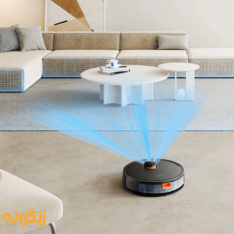 تشخیص خودکار موانع با جاروبرقی رباتیک شیائومی مدل Robot Vacuum S20