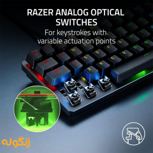 کیبورد گیمینگ RAZER Keyboard Huntsman Mini Analog Switch