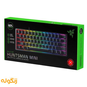 کیبورد گیمینگ RAZER Keyboard Huntsman Mini Purple Switch