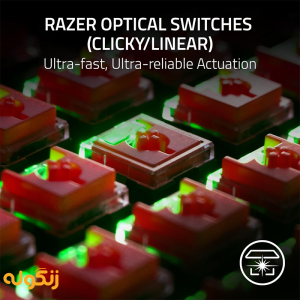 کیبورد گیمینگ Razer Keyboard DeathStalker V2 Pro – Linear Optical Switch