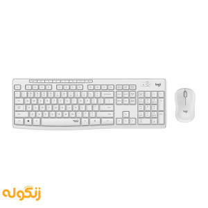 کیبورد و ماوس لاجیتک MK295 silent white