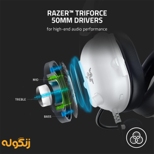 هدفون ریزر مدل RAZER Headset Blackshark V2 X White