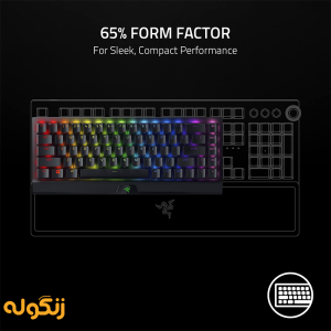 کیبورد گیمینگ RAZER Keyboard Blackwidow V3 mini HS Green