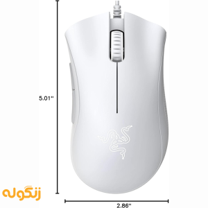 ماوس گیمینگ ریزر مدل RAZER Mouse DeathAdder Essential White