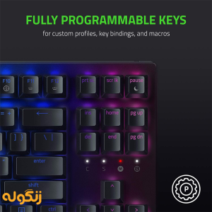 کیبورد گیمینگ Razer Keyboard BlackWidow V3 Tenkeyless (Green Switch)