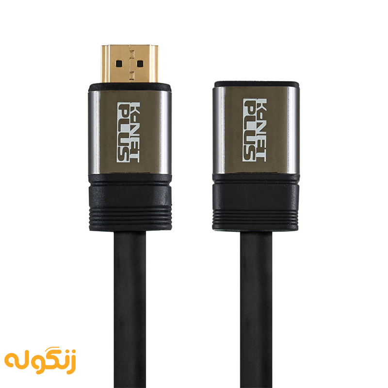 کابل افزایش طول HDMI کی نت پلاس ۱ متری KP-CHE2010