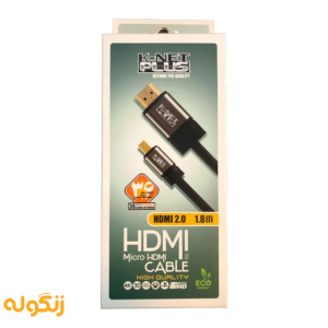 کابل HDMI به Micro HDMI کی نت پلاس ۱٫۸ متری KP-CHM2018